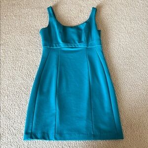 Teal Sleeveless Dress